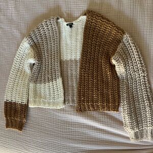 Wild Fable Cropped Colorblock Cardigan – Size Small